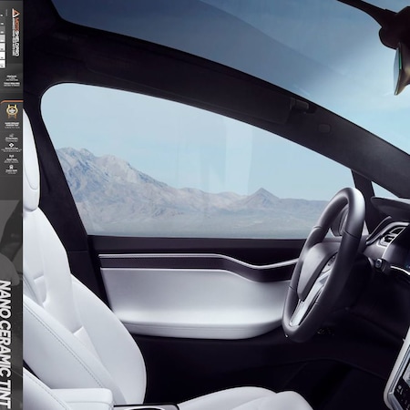 Nano Ceramic Window Tint Film For Auto, Car, Truck , 75% VLT (20” In X 25’ Ft Roll)